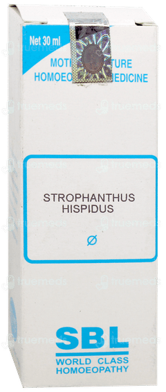 Sbl Strophanthus Hispidus Q Mother Tincture 30Ml